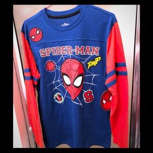 Spider-Man Shirt XL 14/16 NWT